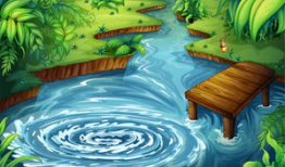 池塘漫画,揭秘水下生态的趣味故事